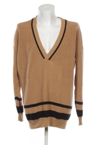 Мъжки пуловер Zara Man, Размер M, Цвят Бежов, Цена 8,97 лв.