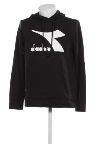 Herren Sweatshirt Diadora, Größe M, Farbe Schwarz, Preis 24,12 €