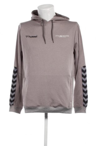 Herren Sweatshirt Hummel, Größe L, Farbe Grau, Preis 27,24 €