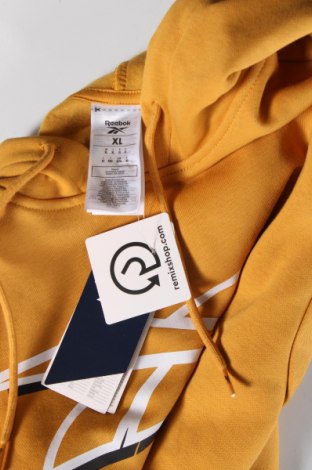 Ανδρικό φούτερ Reebok, Μέγεθος XL, Χρώμα Κίτρινο, Τιμή 15,68 €