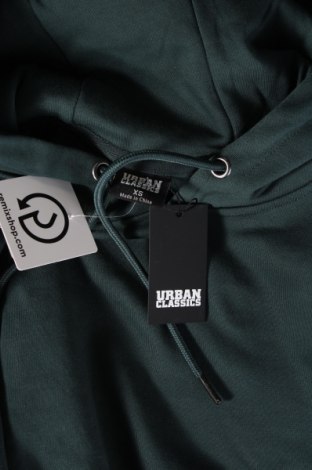 Мъжки суичър Urban Classics, Размер XS, Цвят Зелен, Цена 19,68 лв.