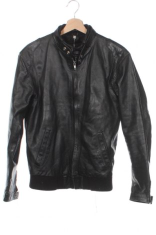 Pánska kožená bunda , Veľkosť S, Farba Čierna, Cena  24,27 €