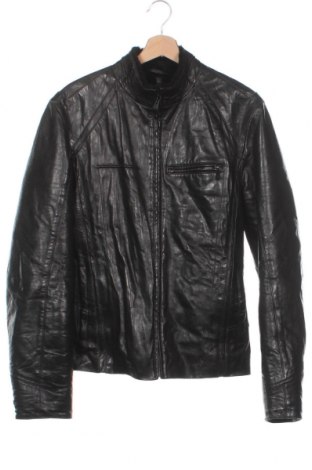 Ανδρικό δερμάτινο μπουφάν, Μέγεθος XXS, Χρώμα Μαύρο, Τιμή 29,79 €