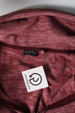 Ανδρική ζακέτα fleece Infinity, Μέγεθος XL, Χρώμα Κόκκινο, Τιμή 13,27 €