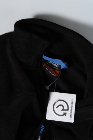 Ανδρική ζακέτα fleece Trespass, Μέγεθος S, Χρώμα Μαύρο, Τιμή 20,75 €