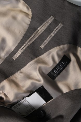 Ανδρικό σακάκι Digel, Μέγεθος 3XL, Χρώμα Γκρί, Τιμή 66,08 €