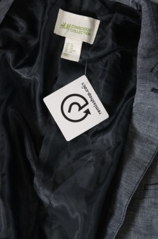 Pánske sako  H&M Conscious Collection, Veľkosť S, Farba Modrá, Cena  5,99 €