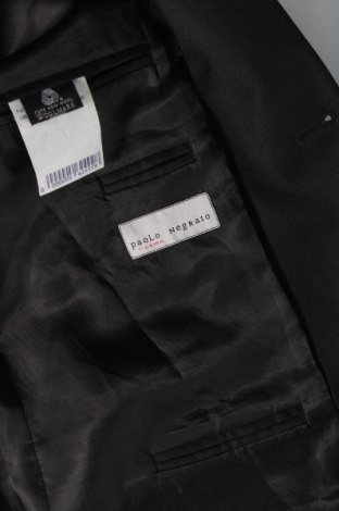 Ανδρικό σακάκι Paolo Negrato, Μέγεθος XL, Χρώμα Μαύρο, Τιμή 9,21 €