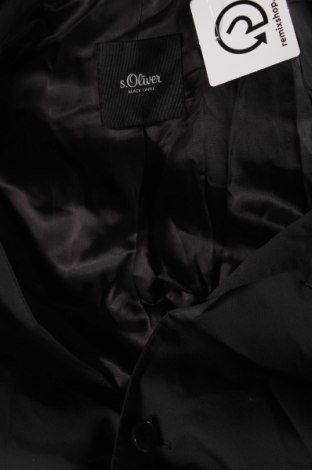 Pánske sako  S.Oliver, Veľkosť L, Farba Čierna, Cena  7,31 €