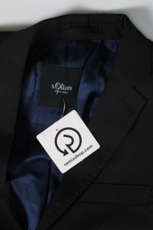 Pánské sako  S.Oliver Black Label, Velikost S, Barva Černá, Cena  3 051,00 Kč