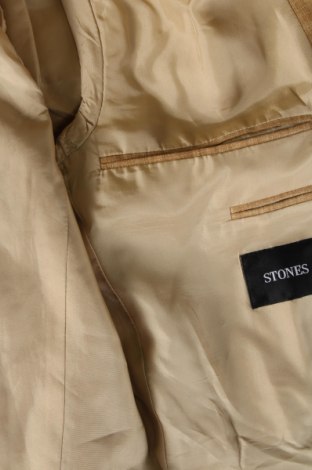 Pánske sako  Stones, Veľkosť M, Farba Béžová, Cena  6,34 €