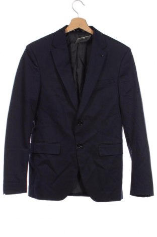 Ανδρικό σακάκι Zara, Μέγεθος S, Χρώμα Μπλέ, Τιμή 14,61 €