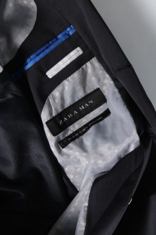 Ανδρικό σακάκι Zara Man, Μέγεθος M, Χρώμα Μπλέ, Τιμή 3,77 €