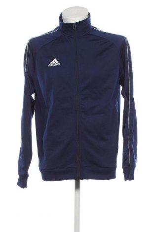 Ανδρική αθλητική ζακέτα Adidas, Μέγεθος L, Χρώμα Μπλέ, Τιμή 39,01 €