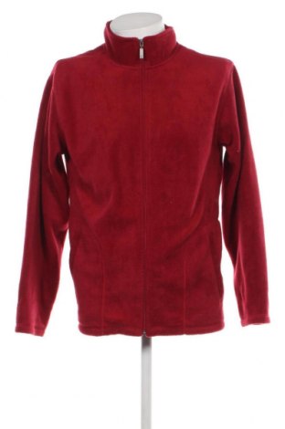 Ανδρική ζακέτα fleece Canda, Μέγεθος L, Χρώμα Κόκκινο, Τιμή 8,92 €