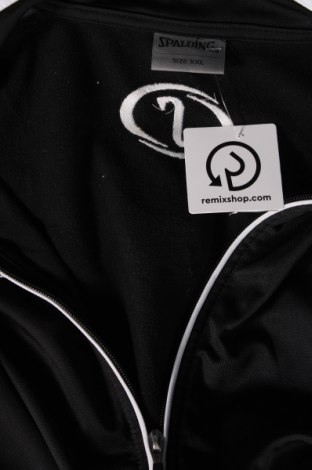 Ανδρική αθλητική ζακέτα Spalding, Μέγεθος XL, Χρώμα Μαύρο, Τιμή 13,51 €