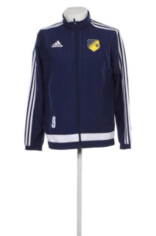 Herren Sportjacke Adidas, Größe M, Farbe Blau, Preis 21,71 €