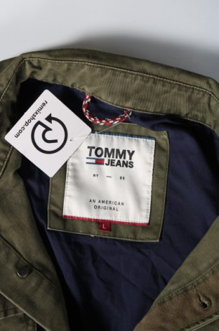 Férfi dzseki Tommy Jeans, Méret L, Szín Zöld, Ár 79 662 Ft