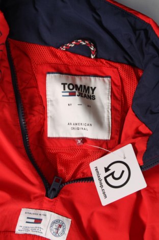 Pánská bunda  Tommy Jeans, Velikost S, Barva Červená, Cena  1 502,00 Kč
