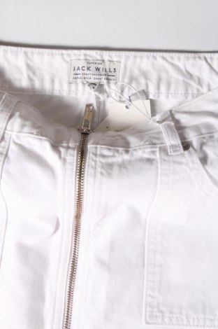 Rock Jack Wills, Größe M, Farbe Weiß, Preis 44,50 €
