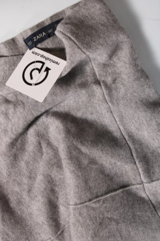 Пола Zara Knitwear, Размер M, Цвят Сив, Цена 7,40 лв.