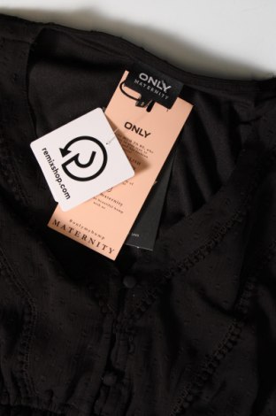 Γυναικείο πουκάμισο εγκυμοσύνης ONLY, Μέγεθος S, Χρώμα Μαύρο, Τιμή 5,98 €