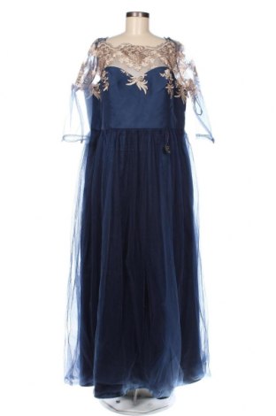 Kleid Chi Chi, Größe XXL, Farbe Blau, Preis 32,35 €