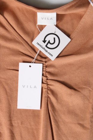 Φόρεμα VILA, Μέγεθος XS, Χρώμα  Μπέζ, Τιμή 4,73 €