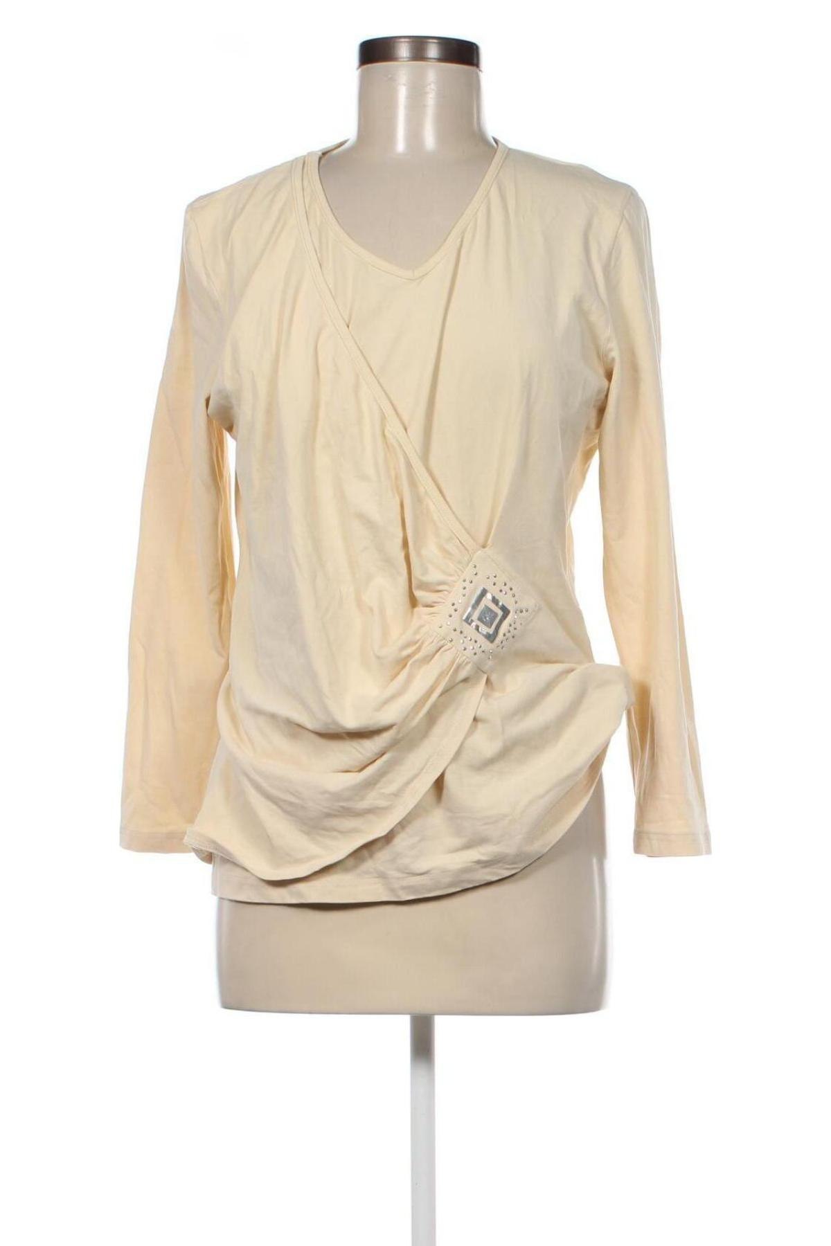 Damen Shirt, Größe M, Farbe Beige, Preis 1,99 €