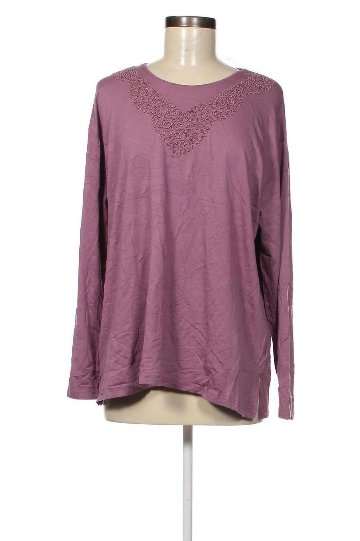 Damen Shirt, Größe M, Farbe Lila, Preis 2,38 €