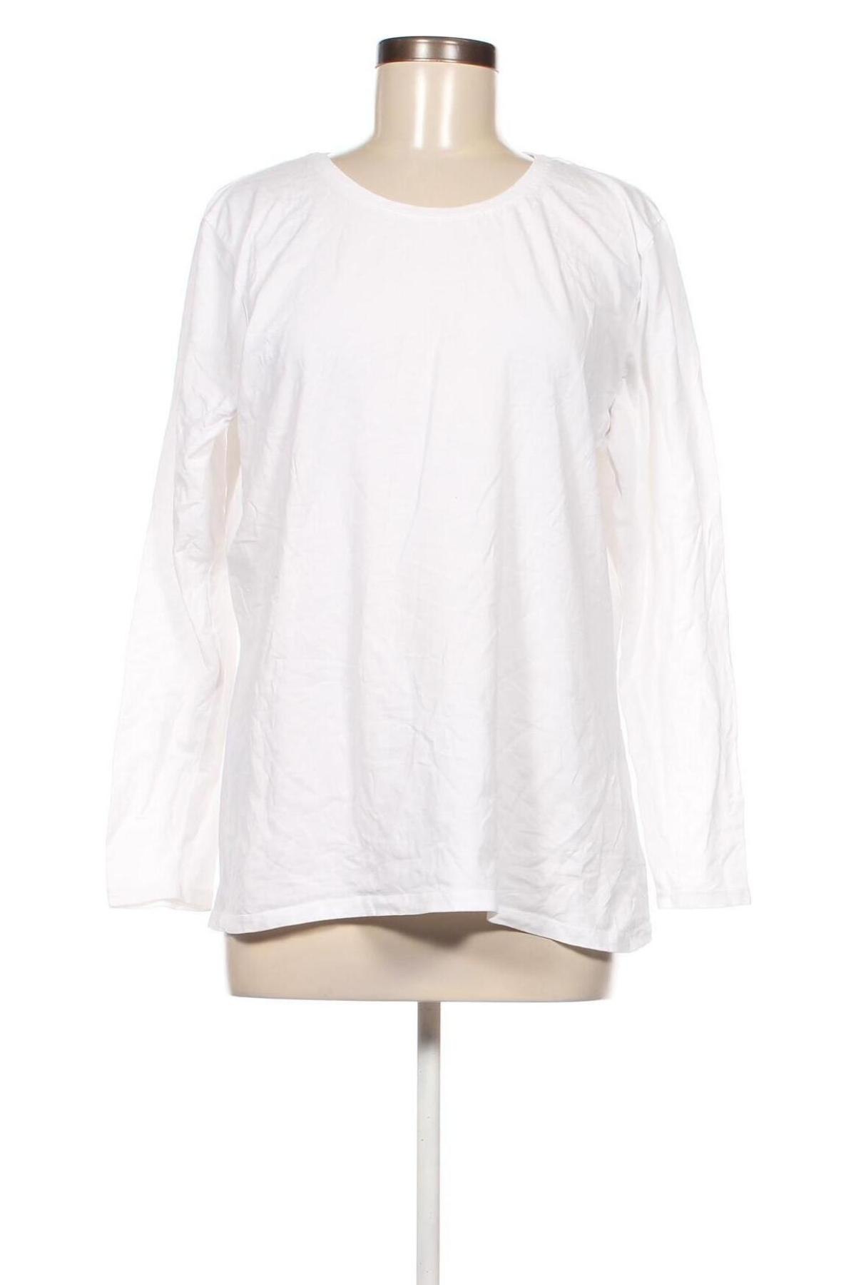 Γυναικεία μπλούζα C&A, Μέγεθος XL, Χρώμα Λευκό, Τιμή 11,75 €