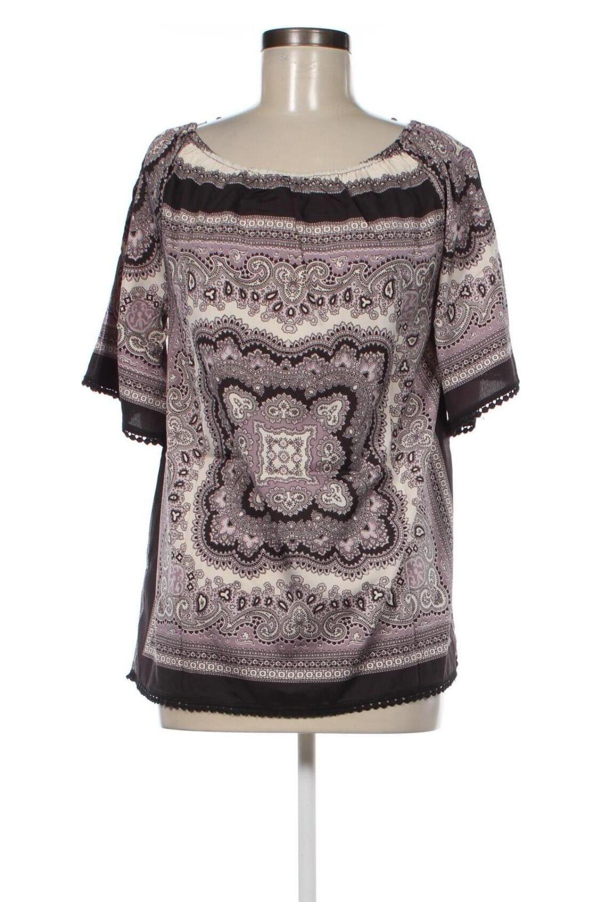 Γυναικεία μπλούζα DDP, Μέγεθος M, Χρώμα Πολύχρωμο, Τιμή 5,59 €