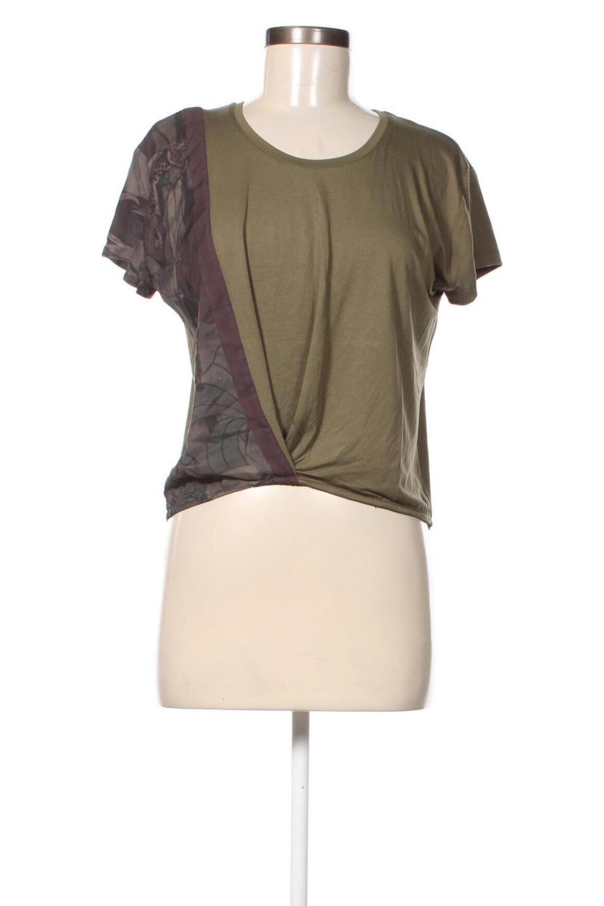 Bluză de femei Desigual, Mărime M, Culoare Verde, Preț 335,53 Lei