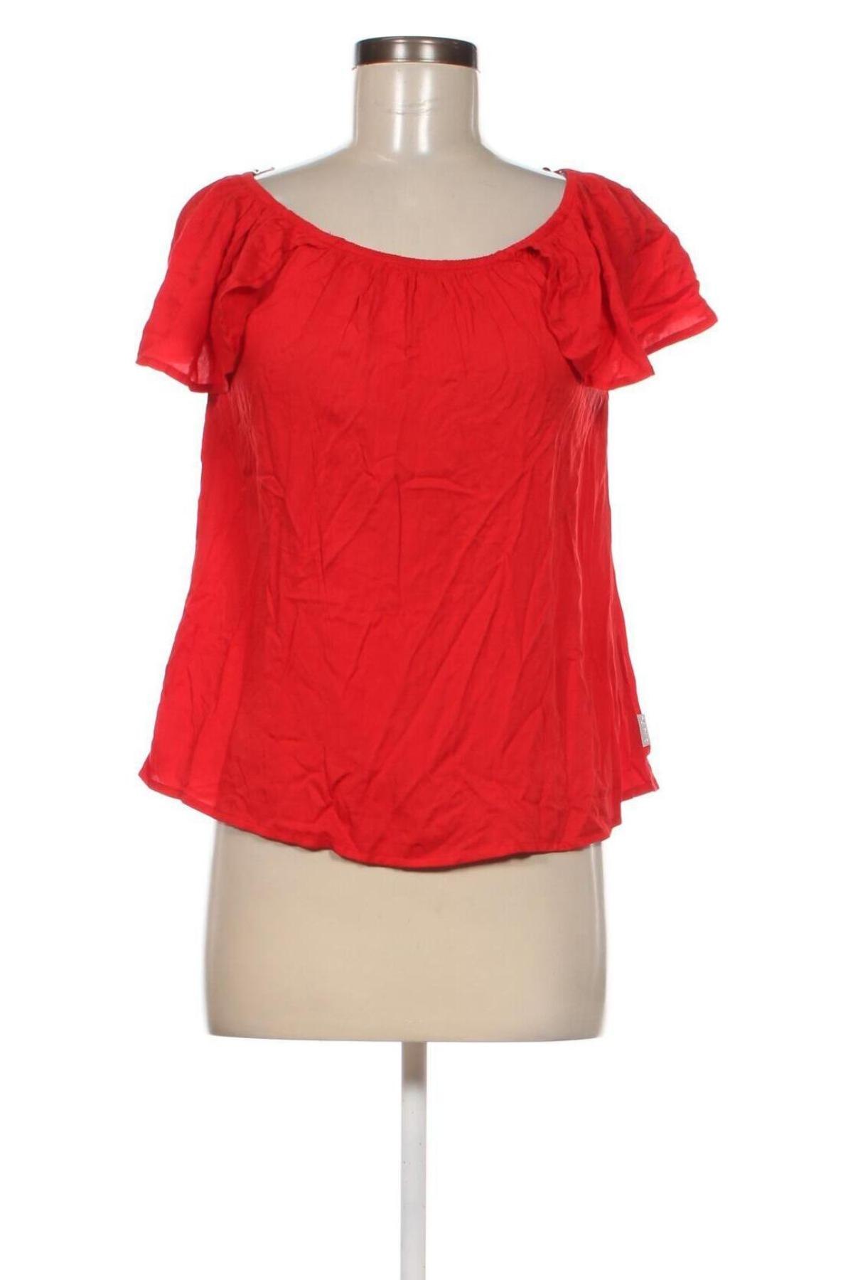Дамска блуза Diverse, Размер XS, Цвят Червен, Цена 13,33 лв.