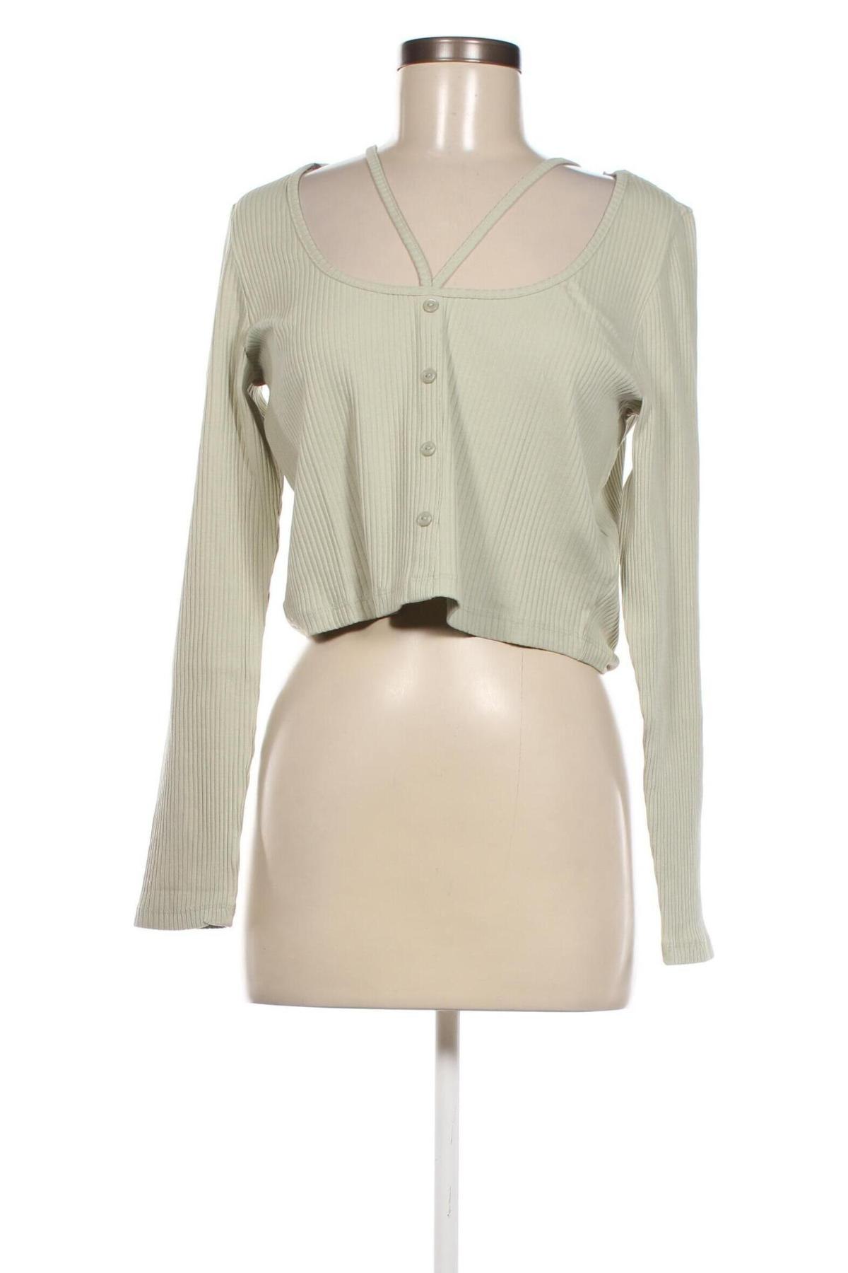 Дамска блуза Even&Odd, Размер XL, Цвят Зелен, Цена 7,75 лв.