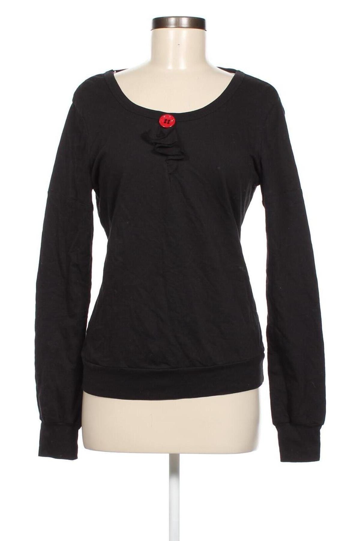 Γυναικεία μπλούζα Fornarina, Μέγεθος M, Χρώμα Μαύρο, Τιμή 2,73 €