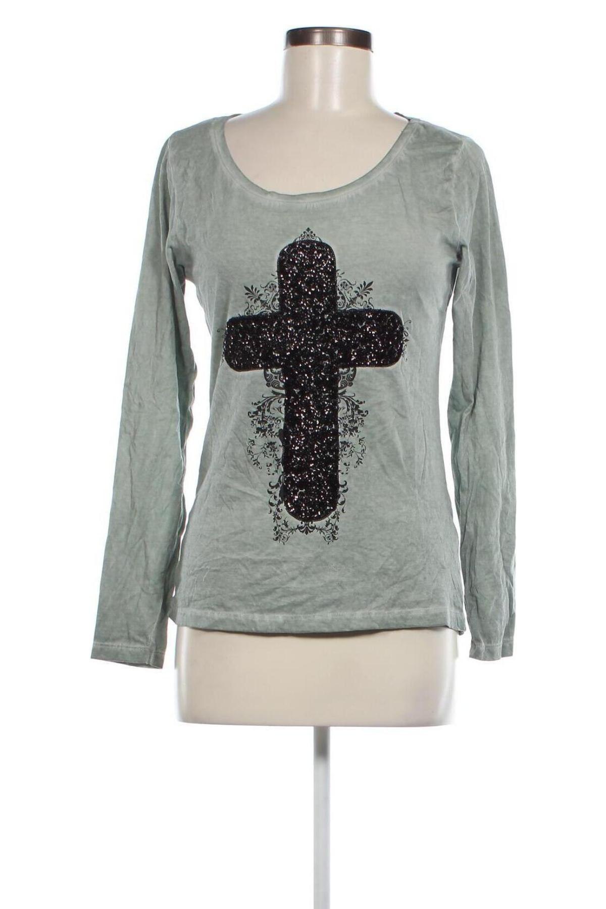 Γυναικεία μπλούζα Fresh Made, Μέγεθος M, Χρώμα Πράσινο, Τιμή 2,82 €