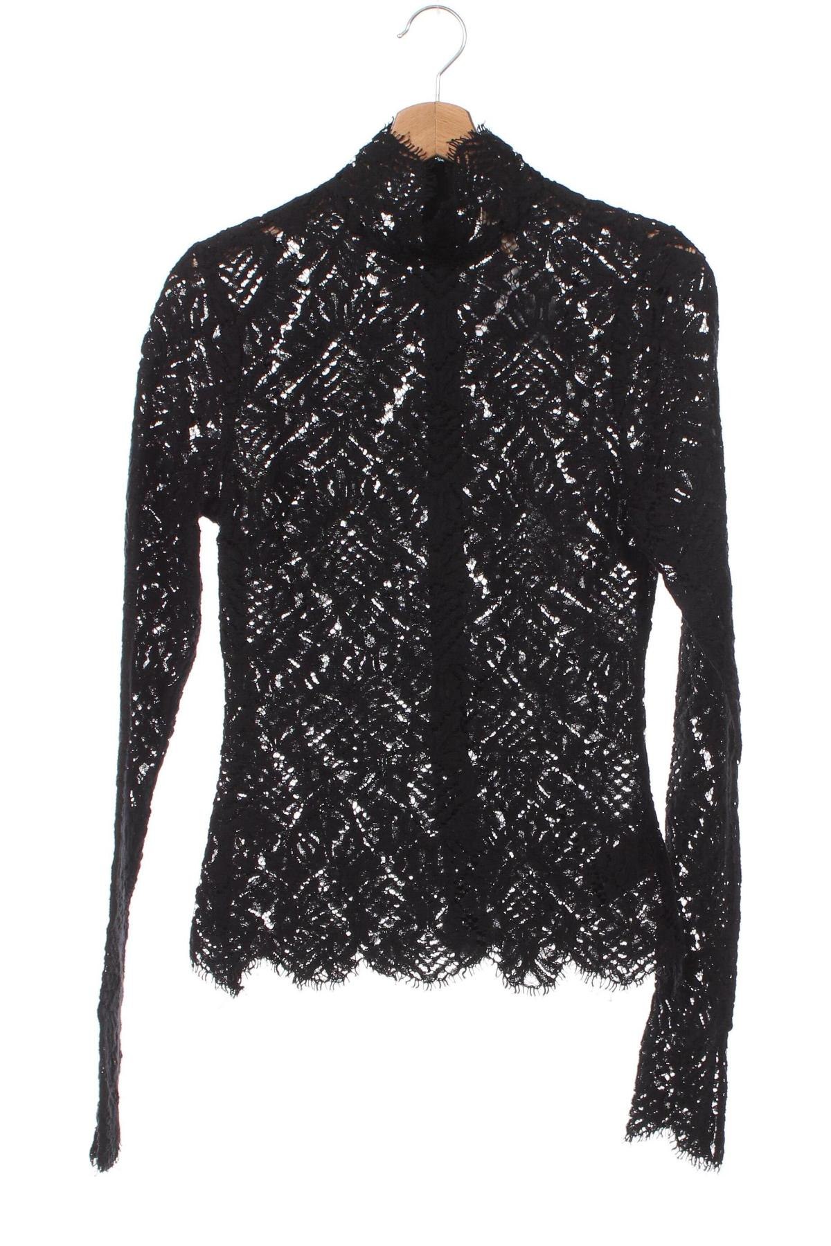 Bluză de femei H&M, Mărime XS, Culoare Negru, Preț 80,00 Lei