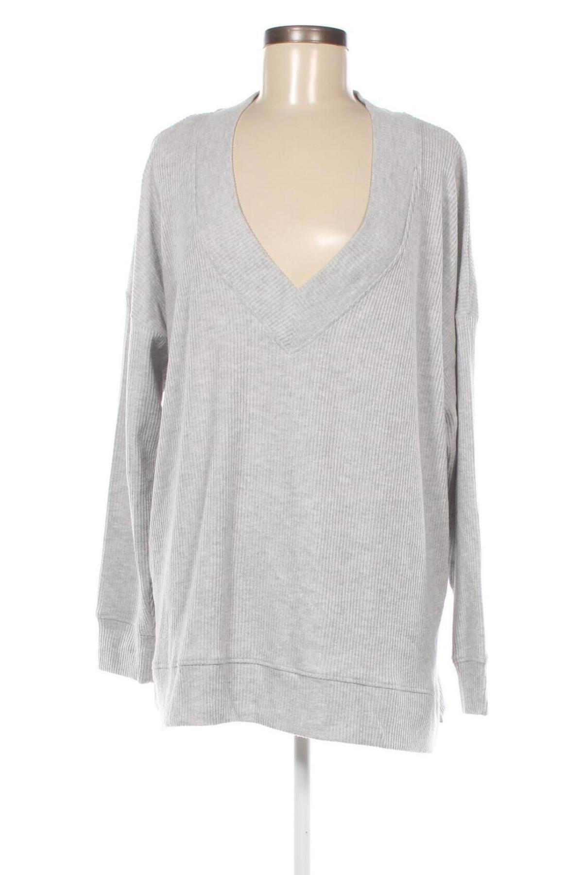 Дамска блуза H&M, Размер XL, Цвят Сив, Цена 7,03 лв.
