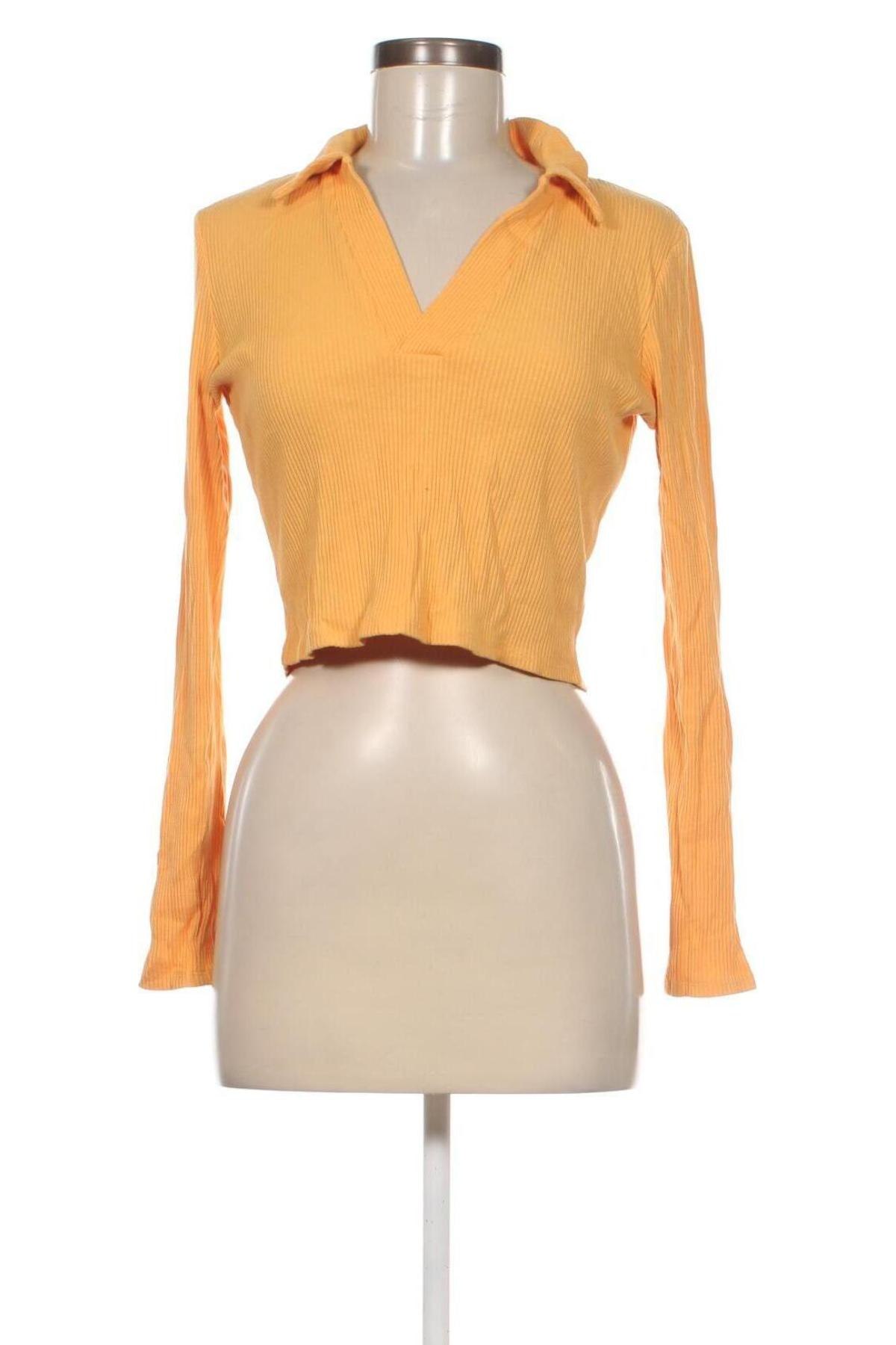 Damen Shirt H&M, Größe M, Farbe Gelb, Preis € 2,38