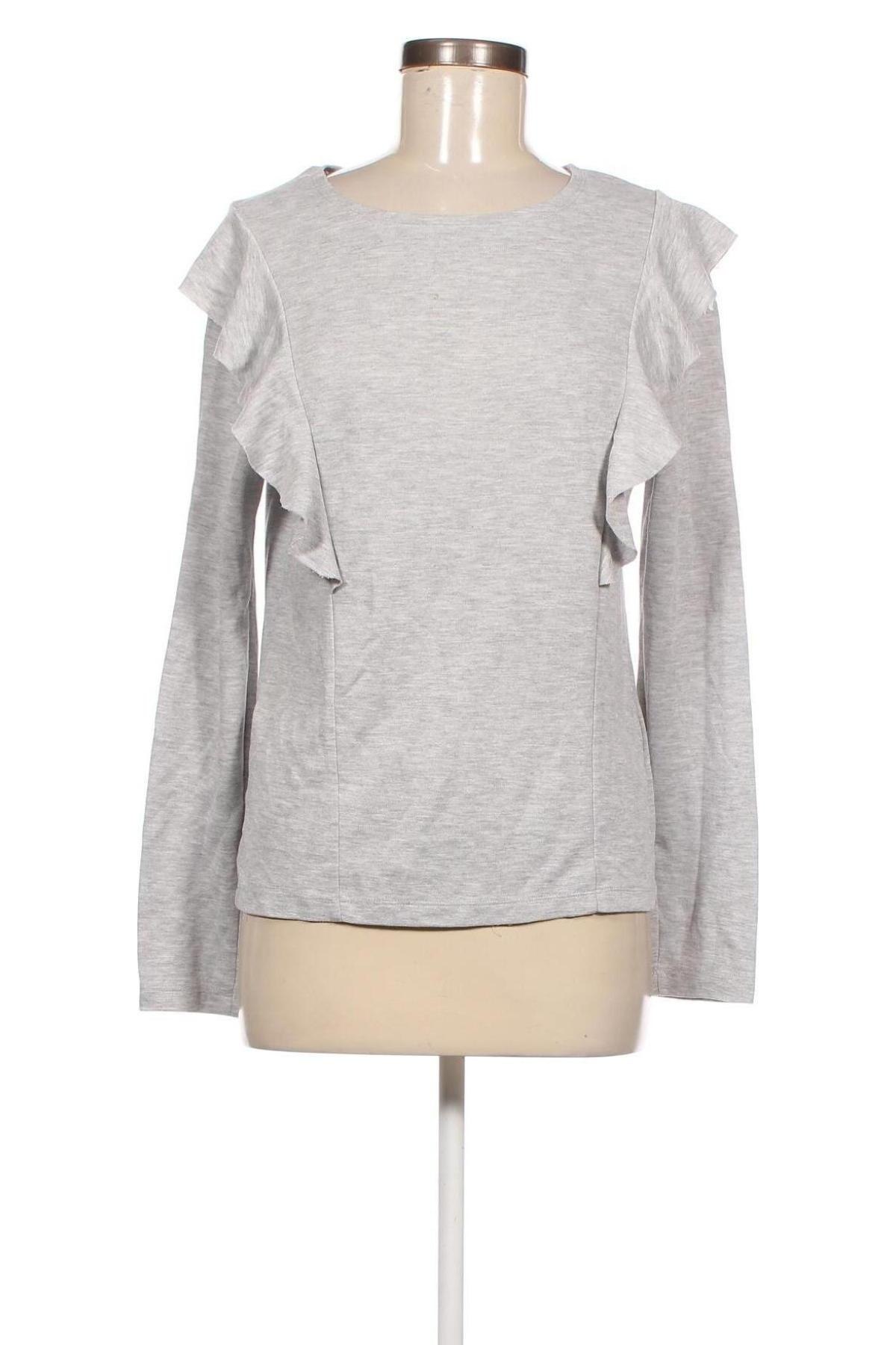 Damen Shirt H&M L.O.G.G., Größe M, Farbe Grau, Preis € 2,51