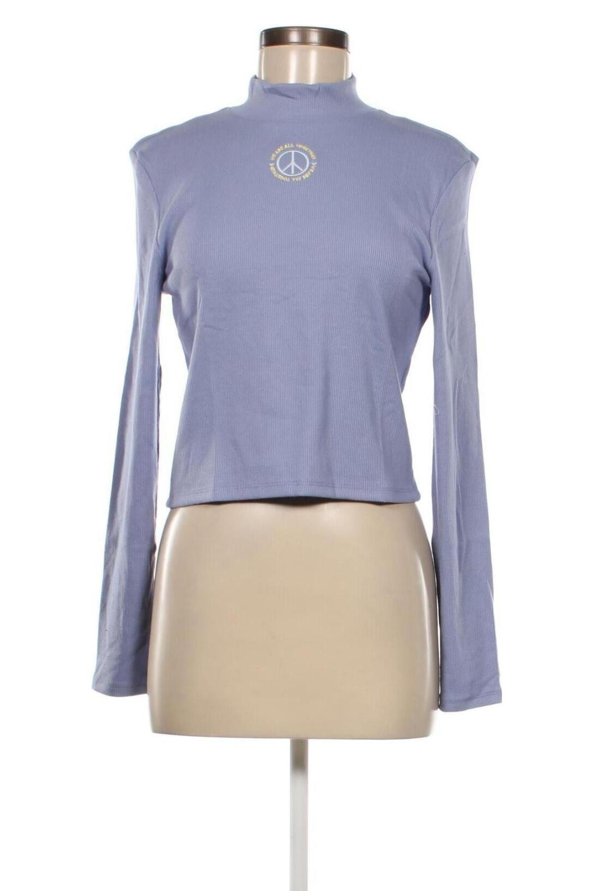Γυναικεία μπλούζα Jennyfer, Μέγεθος XL, Χρώμα Μπλέ, Τιμή 4,47 €