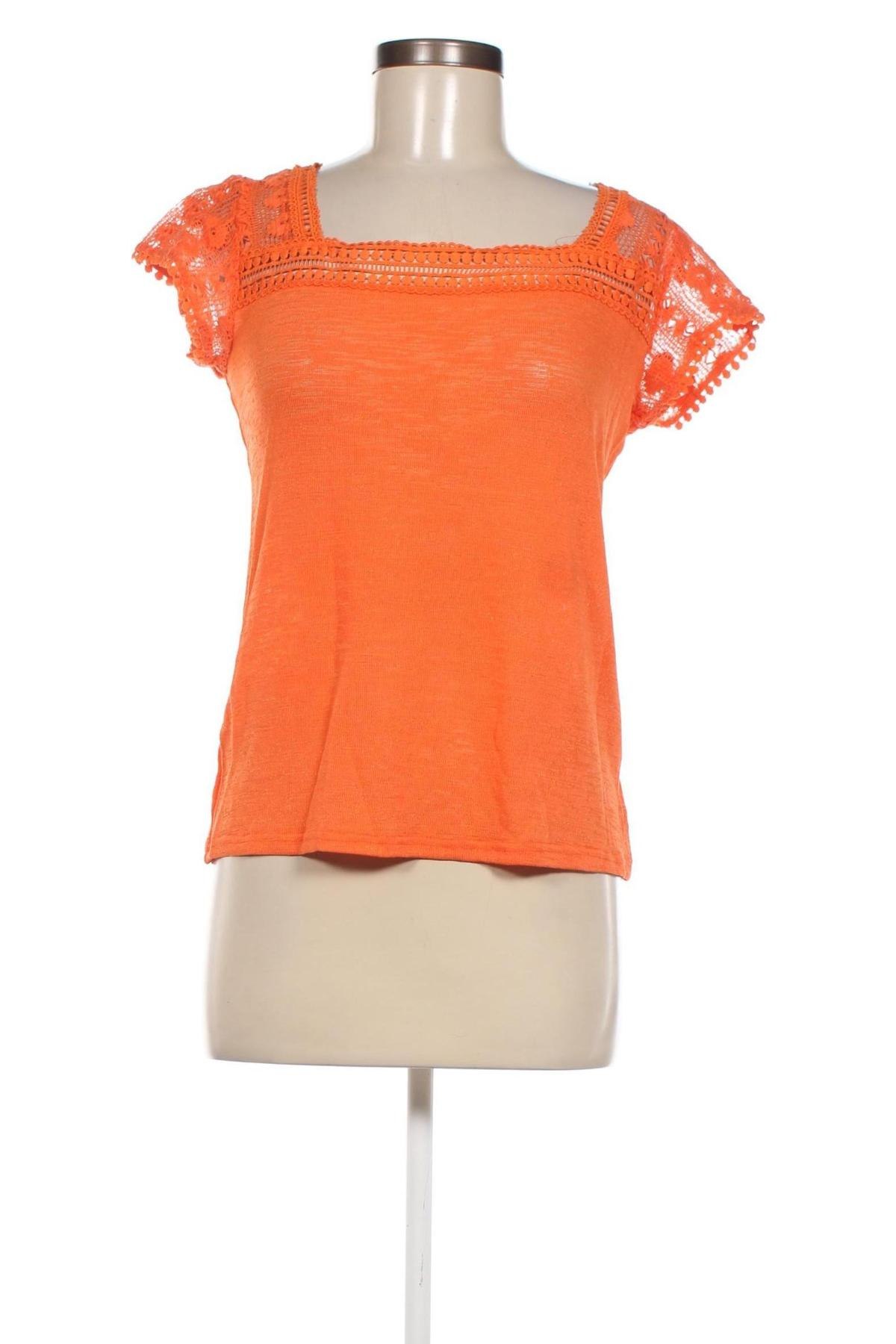 Γυναικεία μπλούζα Jus D'orange, Μέγεθος L, Χρώμα Πορτοκαλί, Τιμή 10,02 €