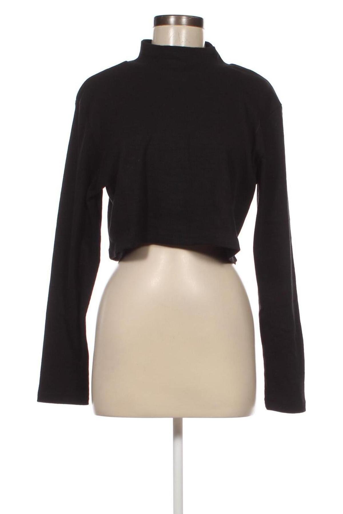Γυναικεία μπλούζα Missguided, Μέγεθος XL, Χρώμα Μαύρο, Τιμή 3,84 €