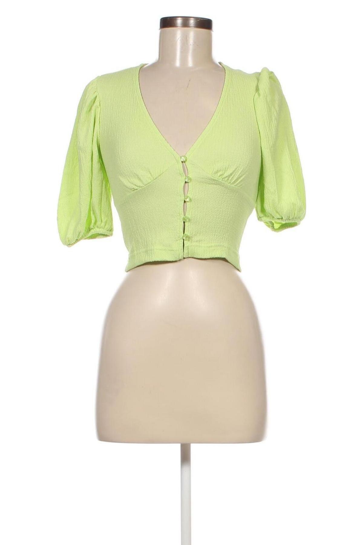 Damen Shirt Monki, Größe XS, Farbe Grün, Preis € 4,98