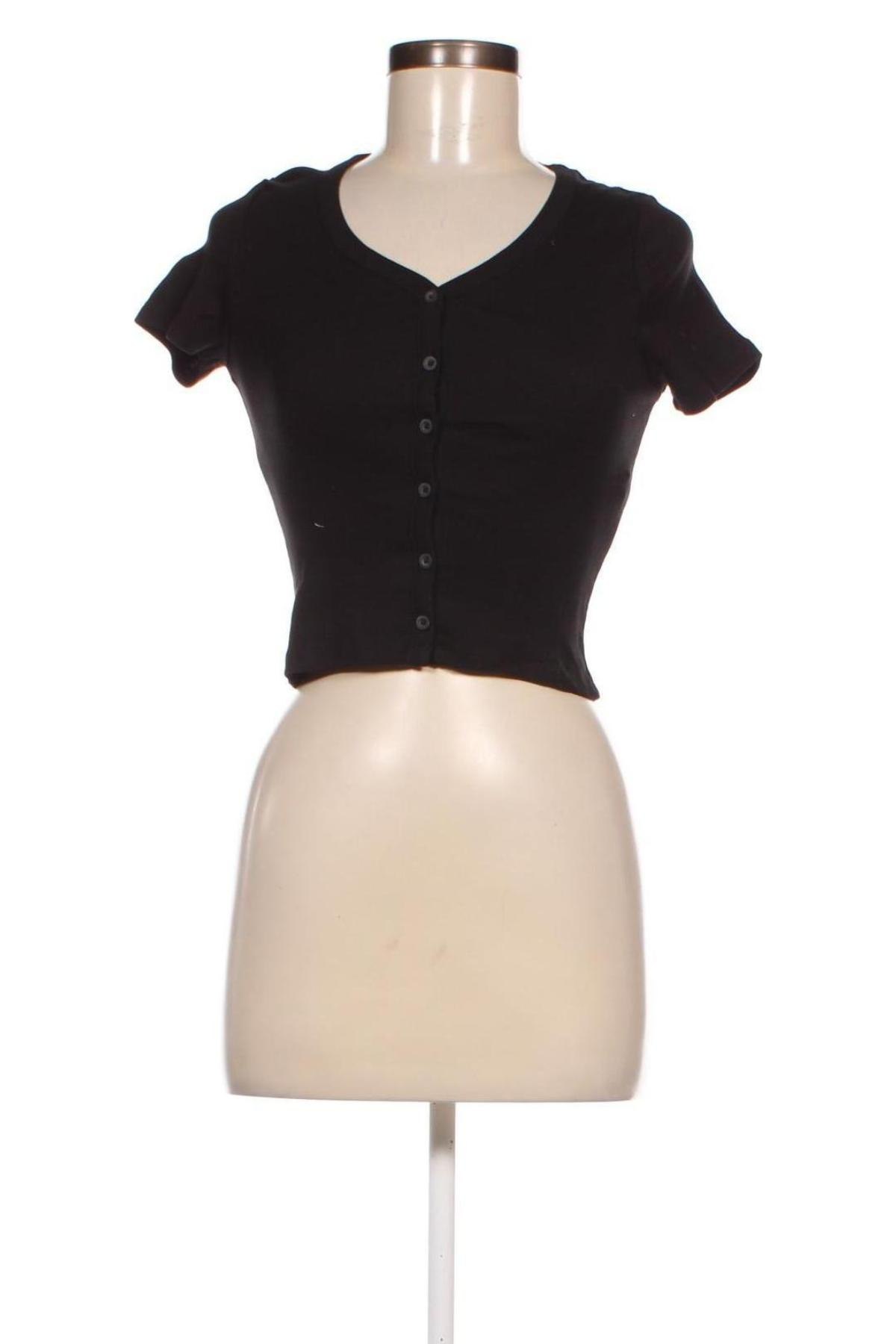 Γυναικεία μπλούζα Jennyfer, Μέγεθος S, Χρώμα Μαύρο, Τιμή 7,25 €