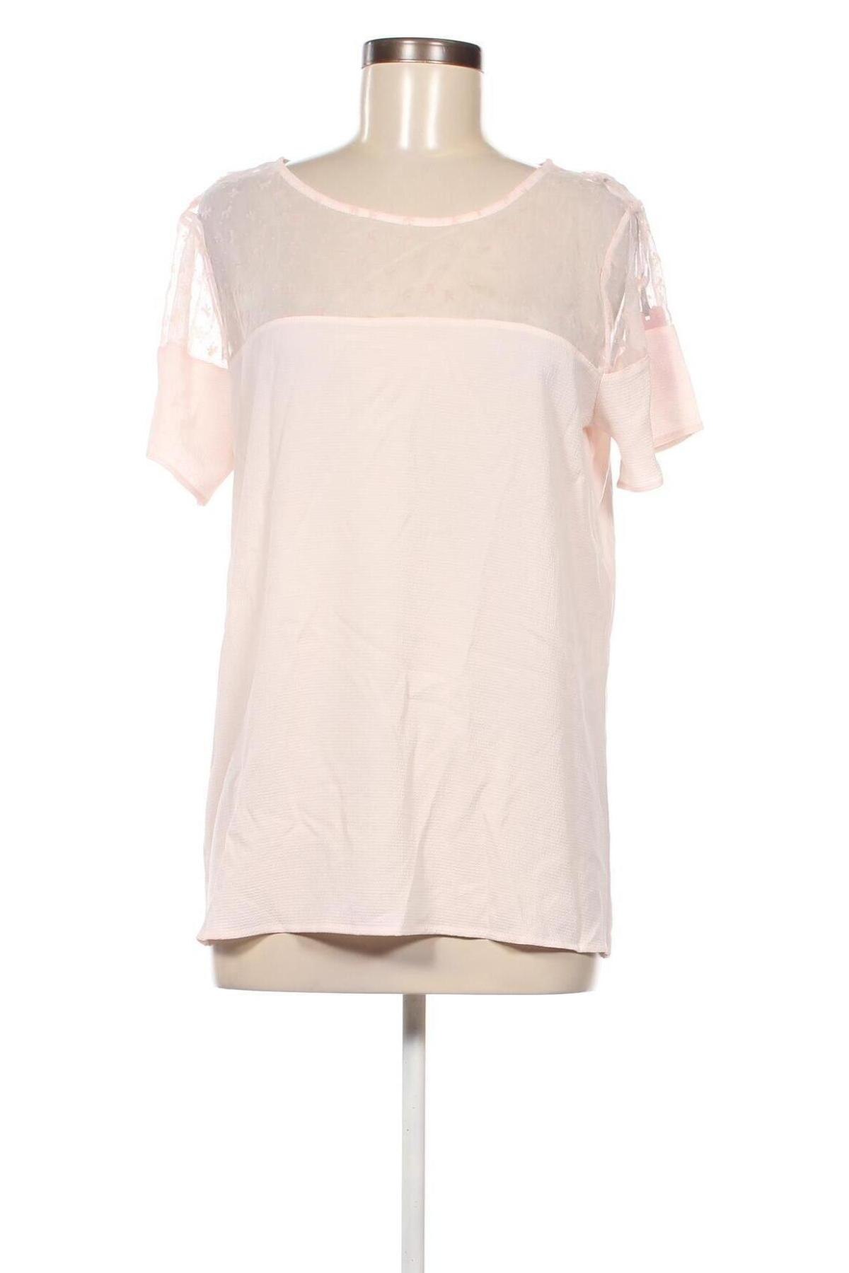 Γυναικεία μπλούζα Naf Naf, Μέγεθος XL, Χρώμα Ρόζ , Τιμή 5,57 €