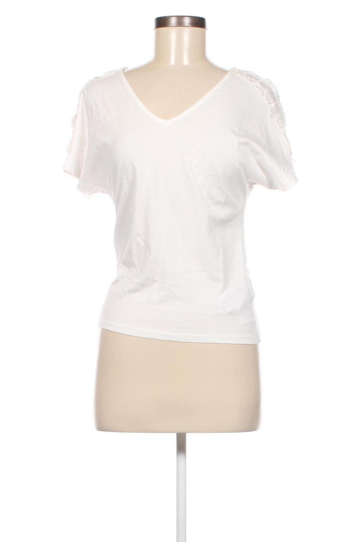 Дамска блуза Naf Naf, Размер XS, Цвят Бял, Цена 22,32 лв.