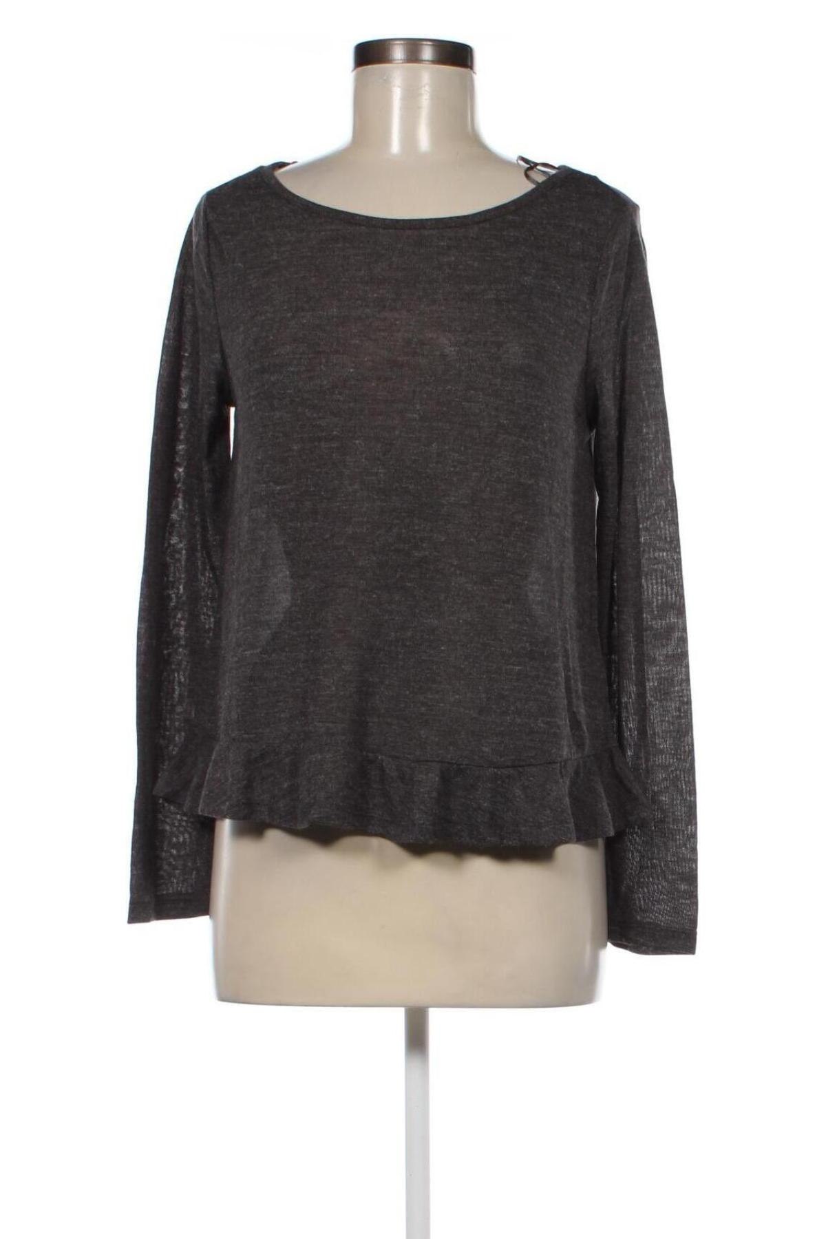 Γυναικεία μπλούζα Springfield, Μέγεθος M, Χρώμα Γκρί, Τιμή 3,90 €