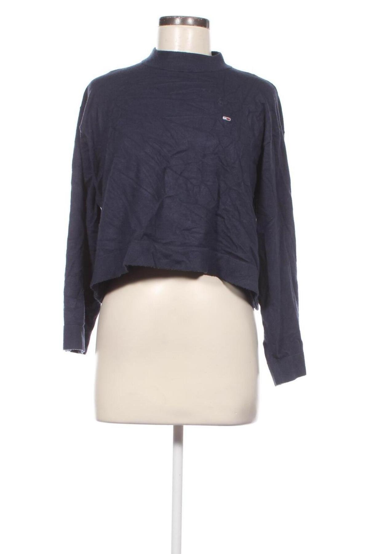 Damen Shirt Tommy Jeans, Größe L, Farbe Blau, Preis 104,38 €